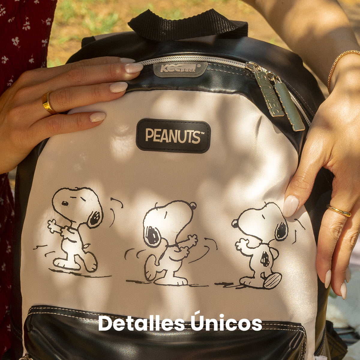 Mochila Peanuts Snoopy Good Vibes