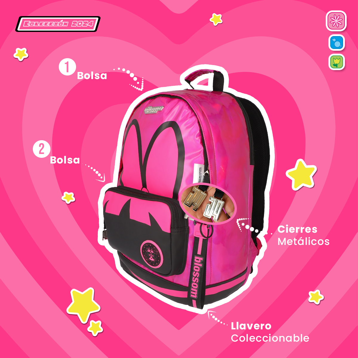 Kit de Mochilas Las Chicas Superpoderosas