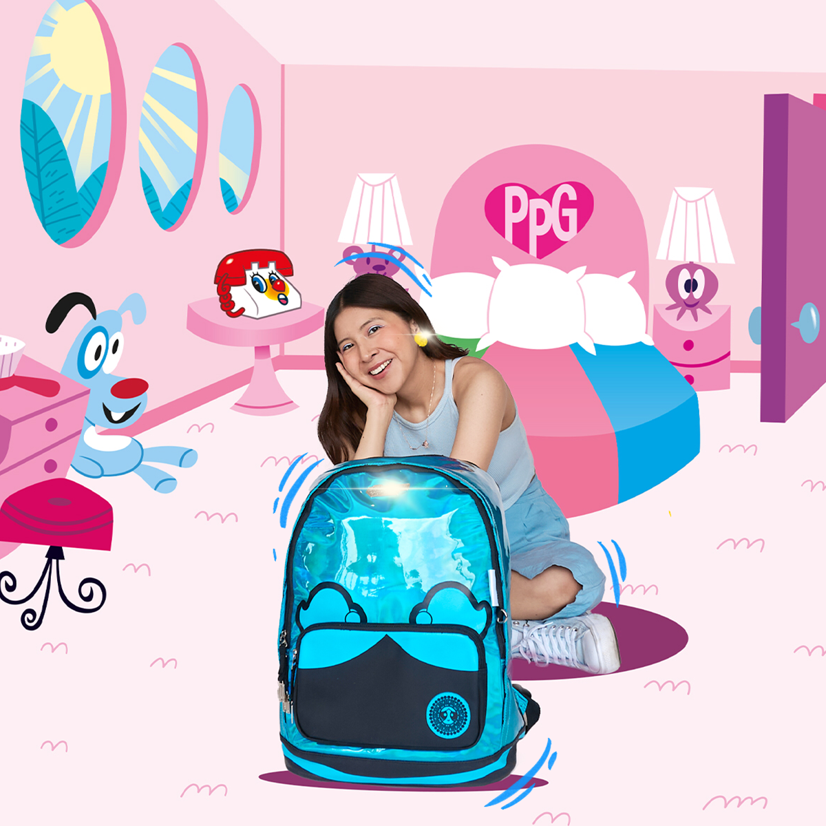 Mochila Burbuja Las Chicas Superpoderosas