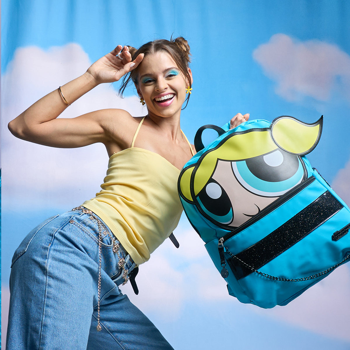 Set Mochila y Estuchera Burbuja Las Chicas Superpoderosas New Edition