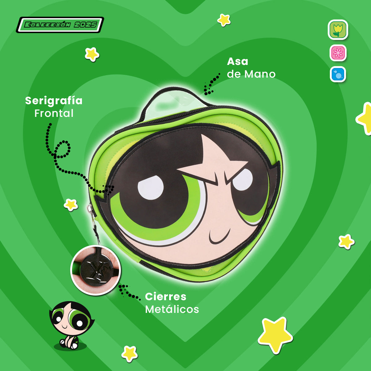 Estuchera Bellota Las Chicas Superpoderosas New Edition