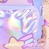 Mochila Pusheen Music Holográfica