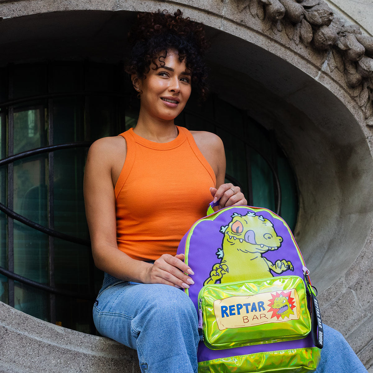 Mochila Rugrats Reptar Chocolate Bar