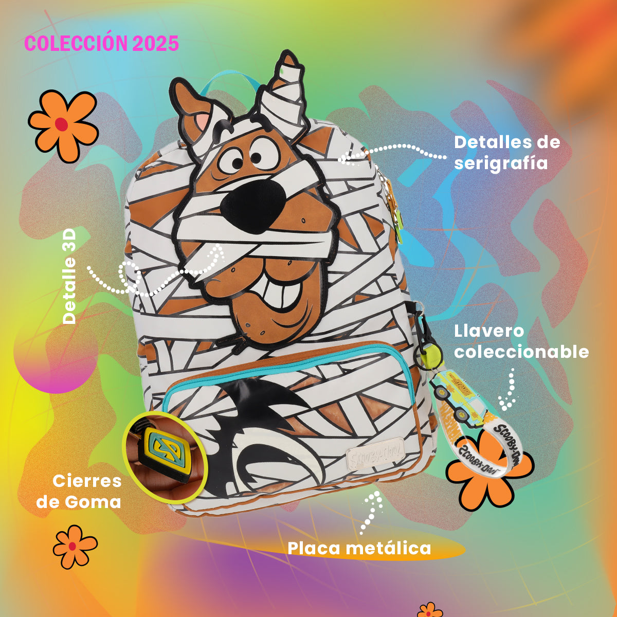 Mochila Scooby Doo Momia