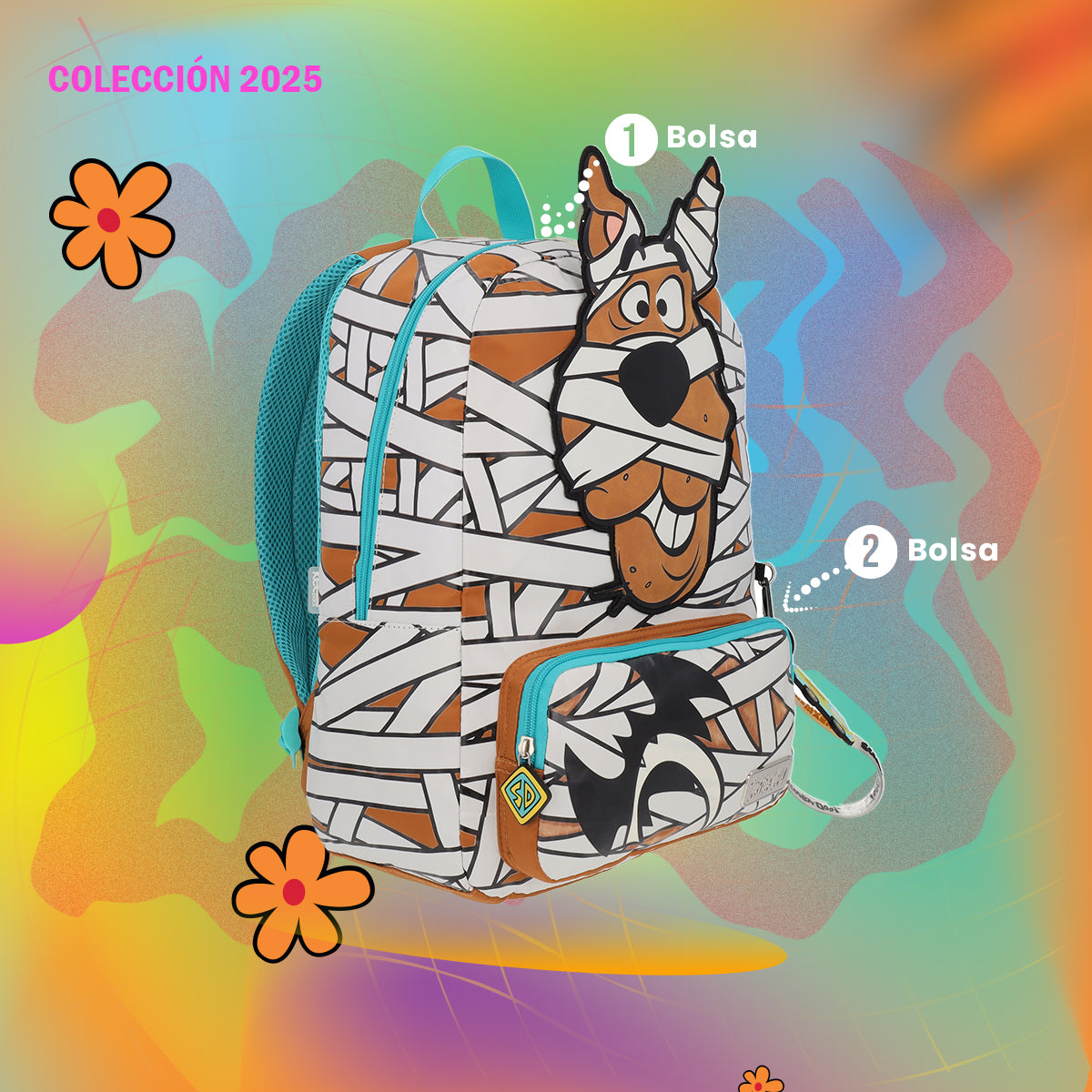 Mochila Scooby Doo Momia