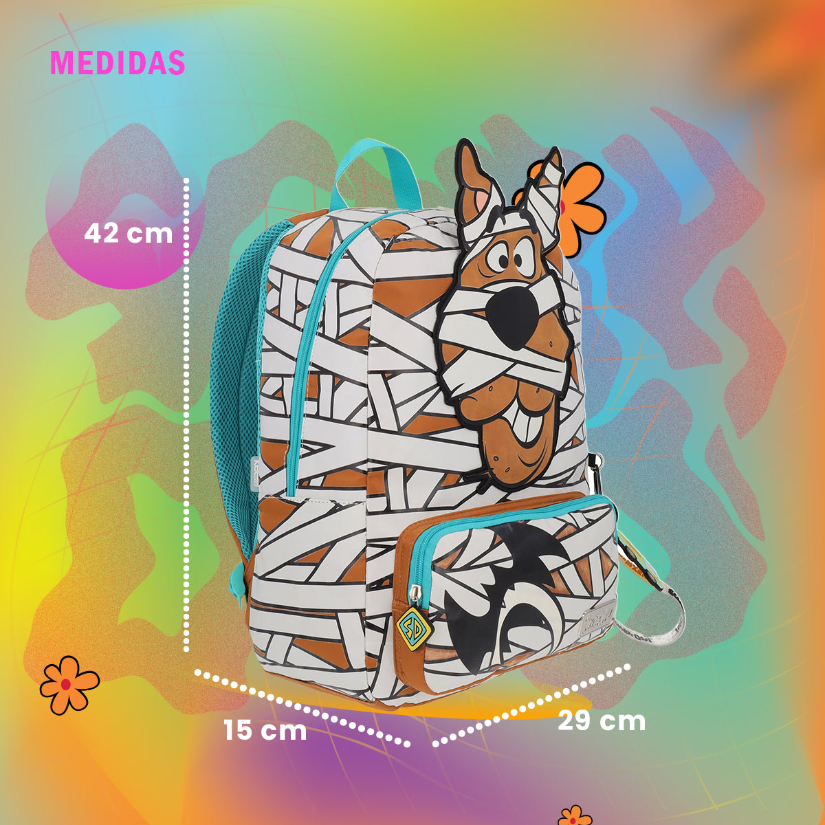 Mochila Scooby Doo Momia