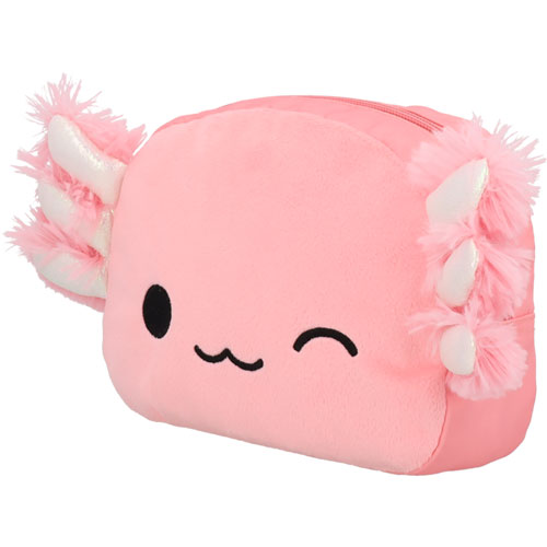 Estuchera Squishmallows Ajolote Rosa