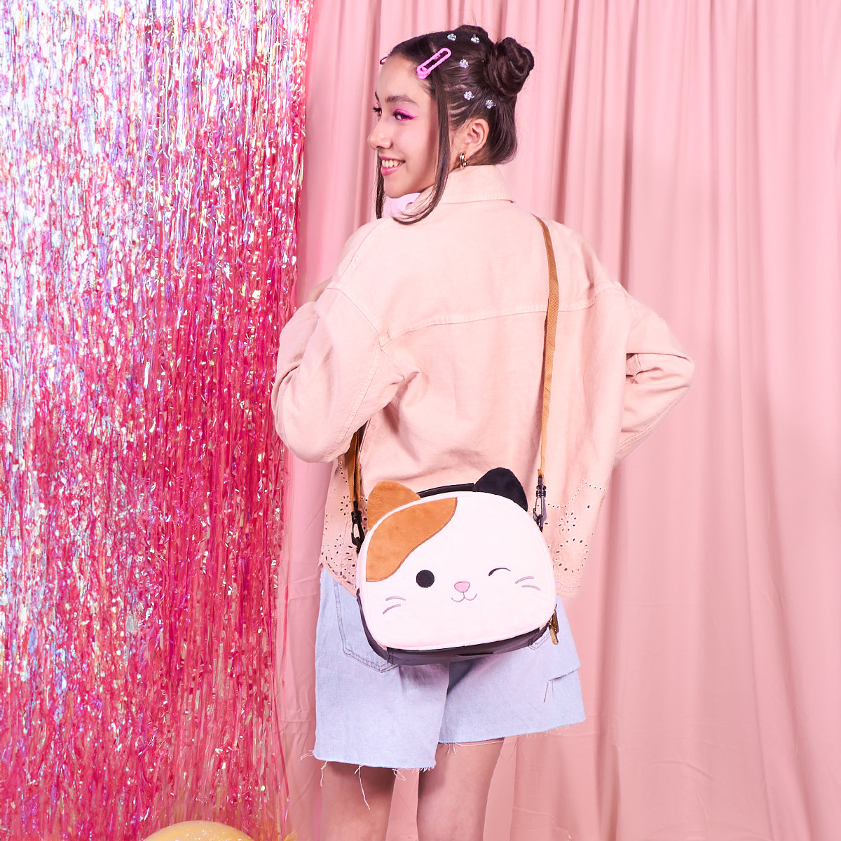 Lonchera Squishmallows Gato Multicolor