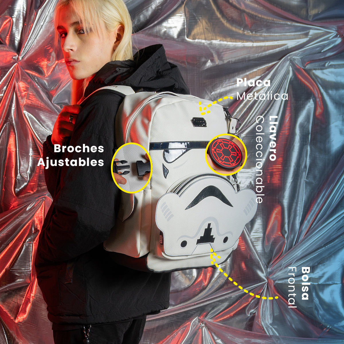 Mochila Legión Stormtrooper Star Wars Edicion Limitada