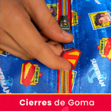 Mochila Escolar Primaria Superman Krypto Lenticular