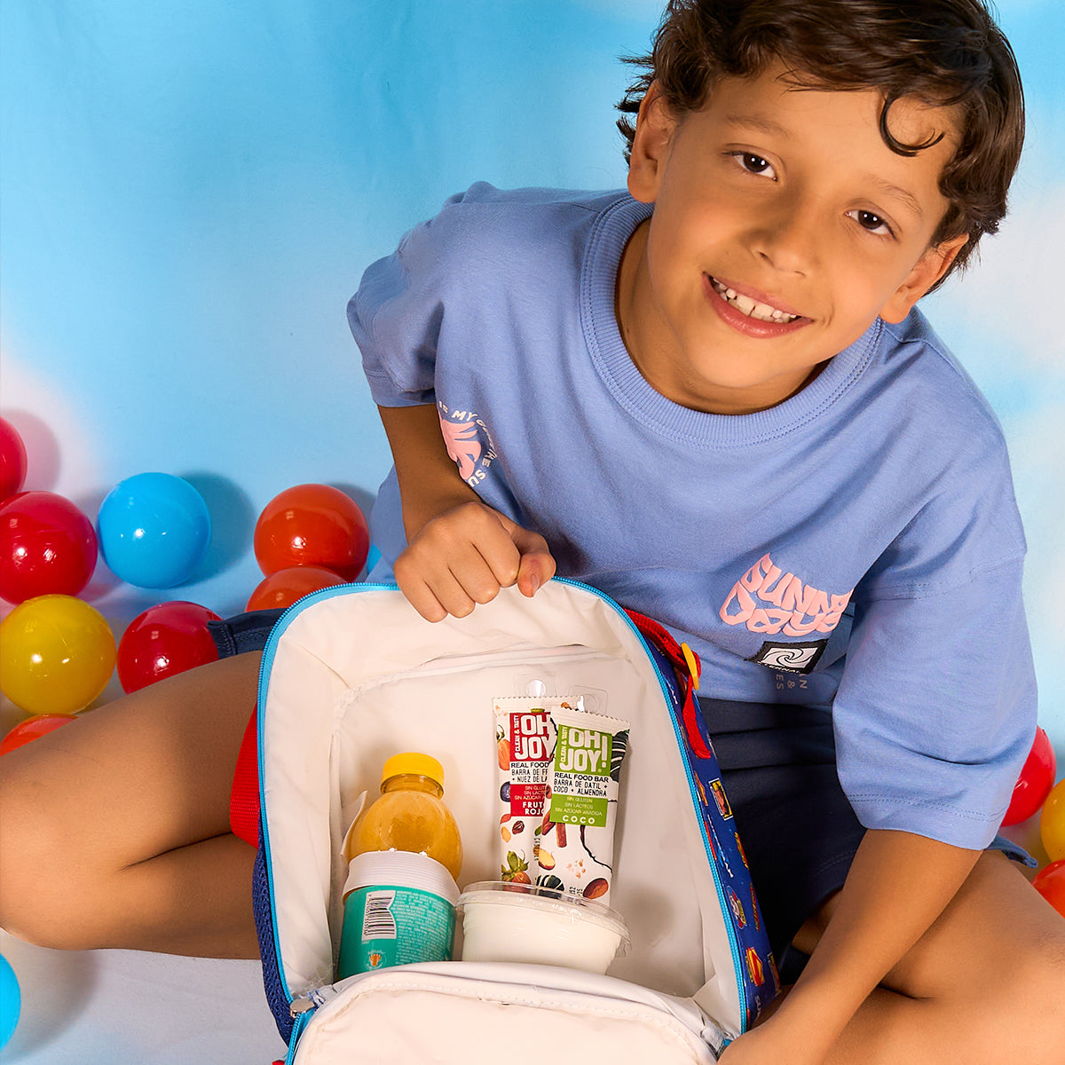 Set Mochila, Lonchera y Estuchera Escolar Superman Hero Armor