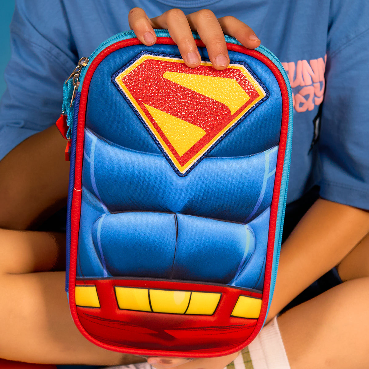 Estuchera Escolar Superman Hero Armor