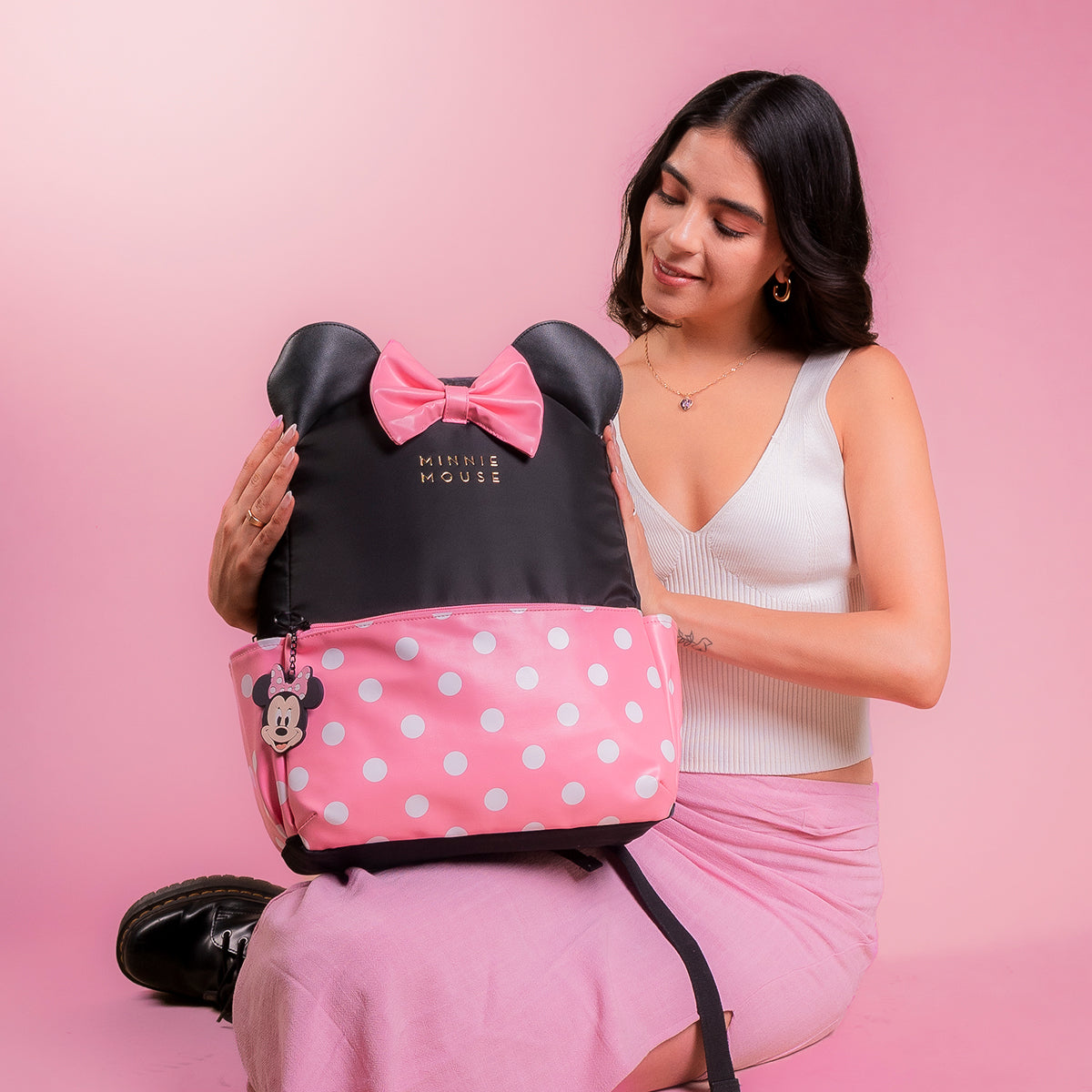 Pañalera Minnie Mouse
